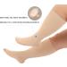 Plus Size Compression Socks for Wide Calves - Medical Knee High Support for Women & Men | 04XL Beige Graduated Compression Socks - Buy Online on GoSupps.com
