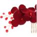 Housoutil 1pc Women Hair Accessories Accesorios Para Wedding Decoration Girl Hair Clips Hair Clips for Men Hair Accessories for Girls Rhinestone Headpiece Comb Red Korean Bride - Buy Online on GoSupps.com