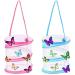 TAIZER Butterfly Habitat Insect Cage Bug Catcher Net Butterfly Habitat Cage Insect Reproduction Mesh Insect Habitat Collapsible Bug Catcher Net Insect Mesh Cage Mini Habitat Cage (Pink) - Buy Online on GoSupps.com
