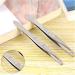 Stainless Steel Eyebrow Tweezers - Hair Removal & Eyebrow Care Tool | Creative & Useful Makeup Accessory - Buy Online on GoSupps.com