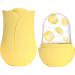 Besreey Ice Face Roller Ice Massager Roller Silicone Ice Face Roller Cube Ice Roller for Face and Eye Facial Beauty Ice Roller Skin Care Tools Yellow - Buy Online on GoSupps.com