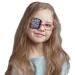 Universal Black Flowers Cotton Eye Patch for Kids | Comfortable & Stylish Child Eye Patches - Shop Internationally - Buy Online on GoSupps.com