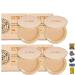 12 Hrs Long Lasting Light Texture Sewa Primer Foundation Finish Compact Semi-Matte Cover Oil Control #No.03 Sand Beige (of 4) By Beautygoodshop Get Free For You Beauty Gifts