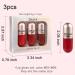 BINGBRUSH 3Pcs Capsule Matte Lip Gloss - Long-Wear Non-Sticky Liquid Lipstick | Vibrant Lip Stains Gift Set for Girls & Women - Buy Online on GoSupps.com