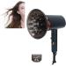 Natudeco Smart Hair Dryer Foldable Hair Dryer Hair Dryer Low Noise Fast Hair Care Convenient with Nozzle Diffuser Home Travel Bathroom(110V American Standard) - Buy Online on GoSupps.com