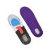 Gel Insoles Purple Accupressure Insoles Clear Magnetic Insoles Multipurpose Men and Women Foot Care Insoles Gel Shoe Inserts Purple S