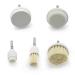 Elitzia electric rotary brush face care instrument spare parts a great wool brush a small wool brush a large foam brush a small rub stone brush a large rub stone brush