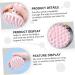 SESESFOUFU Shampoo Brush & Scalp Massager - Pink Scrubber for Hair Care & Peeling - 8.4x8x7.4cm | International Shipping Available - Buy Online on GoSupps.com