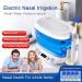 Electric Nasal Irrigator | 4 Nozzle | Adjustable in 10 Steps | 360 Rotating Nozzle - Buy Online on GoSupps.com