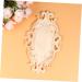 Alipis 1pc Decor Furniture Center Applique Carved Corner Onlay Wood Onlay Frame Modeling Dressing Table - Buy Online on GoSupps.com
