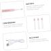 Buy Gatuida Automatic Electric Toothbrush for Kids | Waterproof 1 Pack (Ages 6-12) | Replacement Head | Pink - Buy Online on GoSupps.com