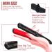 AXUF Mini Flat Iron 2-in-1: Travel Hair Straightener & Curler for Short Hair - 34 Inch - Buy Online on GoSupps.com