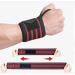 Noble Sports Professional Wrist Bandages - Extra Strong Support for Strength Training Bodybuilding and CrossFit | Ideal Fitness Wristwear for Optimal Performance - Buy Online on GoSupps.com