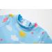 Bonverano Baby Girls Long Sleeve Swimsuit with UPF 50+ Sun Protection | Size 2-3 Years | Cloud - Buy Online on GoSupps.com