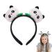 Animal Headbands Adorable Hairbands Cartoon Novelty Panda Hair Hoop Accessory Perfect for Halloween Cosplay