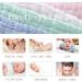 12-Pack Premium Baby Muslin Squares 100% Cotton 70x70 cm - Super Soft, Made in EU (Blue) - Buy Online on GoSupps.com