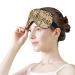 Leopard Skin Sleep Mask - Adjustable Blindfold for Men and Women | Blocks Light for Night Travel and Nap - Buy Online on GoSupps.com
