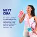 Cira Hydration Electrolytes Packets - Electrolyte Powder Naturally Flavoured & Sweetened w Stevia On-The-Go Hydration Packets w Himalayan Salt Magnesium Potassium - Very Grapeful 20 Servings - Buy Online on GoSupps.com