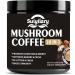 Suiyilary Mushroom Coffee 10 Mushroom Extract Powder Blend Lion's Mane Brain Supplements with Instant Coffee for Energy 30 Serving - 5.29 Oz