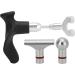 Ververt Touch Trigger Point Massage Device - Deep Tissue Acupressure Tool for Muscle Relief | 3-Head Pressure Massager - International Shipping - Buy Online on GoSupps.com