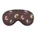 Watercolor Cute Flying Dragonfly Sleep Mask Eye Cover for Sleeping Blindfold with Adjustable Strap Blocks Light Night Travel Nap for Men Women
