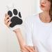 Black Paw Hot Water Bottle with Plush Cover | Hand Warmer for Adults & Children | 26.5x15.3cm Shipping Internationally - Buy Online on GoSupps.com