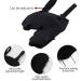 VEraiz Black Dog Knee Support Pet Knee Injury Postoperative Recovery Aids Pet Brace Heals and Prevent Injuries for Loss of Stability from Arthritis (Back Left S) Back Left S - Buy Online on GoSupps.com