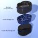 Denture Bath Box and Denture Brush Denture&Retainer Set Denture Case with Mirror (Black) - Buy Online on GoSupps.com