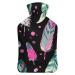Feather Hot Water Bottle With Cover Plush Bed Bottle Hand Warmer For Adults And Children 26.5X15.3cm