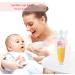 Termichy Baby Weaning Spoons Set + Silicone Pacifier and Fruit Feeder | Infant Feeding Spoon for Teething Baby | Baby Food Dispensing Spoon | 90ML+30ML | Pink - Buy Online on GoSupps.com