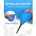 Enema for Intestinal Cleansing 224ML | Butt Shower Irrigator for Anal & Vaginal Use | Intimate Shower for Men & Women (Blue) - International Shipping Available - Buy Online on GoSupps.com