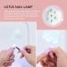 Saviland Portable 21W Gel X Mini UV Nail Lamp for Quick Gel Nail Drying at Salon or Home - Buy Online on GoSupps.com