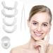 Brigt cattle false teeth veneers teeth for plug in provisional dentures immediately veneers upper and lower temporary prostheses teeth for men and women tooth whitening 1 pairs