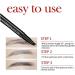 Eyebrow Pen 4 Tipped Waterproof Brow Pen Liquid Eyebrow Pencil Smudge-Proof Brow Pencil Long-Lasting Creates Natural Looking Brows Effortlessly 4 Colors - Buy Online on GoSupps.com