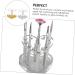 NOLITOY 2pcs Nail Art Heart Pen Holder Eyeliner Pencil Pinceles Para U as Acrilicas Eyeliner Stand Bracket - Buy Online on GoSupps.com