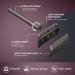 Buy Black Double Edge Safety Razor Set Classic Metal Razor for Men Zero Waste with 10 Replacement Blades - Buy Online on GoSupps.com