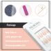 YOSOMK Medium Almond Gradient Nude Press On Nails - Full Cover False Nails for Women - Buy Online on GoSupps.com