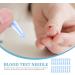 200pcs 30G Twist Top Lancets for Blood Testing - Disposable Lancing Needle for Diabetes - Sky Blue - Buy Online on GoSupps.com