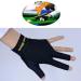 ZEACCT 3-Finger Billiard Gloves - 2 Pack Snooker Shooting Left Hand Spandex Gift - Buy Online on GoSupps.com