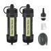 Metadrop of portable mini water filters with 3-step emergency water filter system for hiking camping straw survival equipment emergency provision (2)