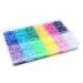 Minkissy Decoration Decoration Heart 1 Box of Art Diamond DIY Resin Diamond s Art Craft Manicure Diamond Decor Rhinestone Heart Stickers