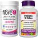 Webber Naturals The Right Fibre4 IBS Intestinal Discomfort 150 g Unflavoured 30 Servings Fibre & Probiotic 30 Billion Active Cells 8 Probiotic Strains 30 Capsules For Digestive