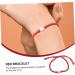 PRETYZOOM 2pcs Year of The Ox Bracelet Fengshui Bracelets Rope Bracelet 2020 New Year Wrist Jewelry 2020 New Year Jewelry Gift Handmade Jewelry Silver Red Rope Bracelet China Three 21x1.3cmx2pcs As Shownx2pcs - Buy Online on GoSupps.com