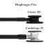 Adult Diaphragm Replacement for Cardiology IV, Classic III, Classic II Stethoscopes - 2 Extra Ear Pieces - Compatible with Littmann - Buy Online on GoSupps.com