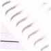 Gogogmee Artificial Eyebrow Patch 2 Sheets Black Stickers Brow Tatoo Eyebrow Makeup Tools s 3 Proof Patch - Buy Online on GoSupps.com