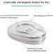 Stainless Steel Bed Pans Bedpans with Lid Spill Proof Easy to Wash for Bed Bound Patient Bed Pans for Females and Male to Elderly Patient - Buy Online on GoSupps.com