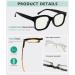 Eyekepper 4-Pack Progressive Readers for Women - Multifocus Blue Light Blocking Reading Glasses +2.00 - Stylish Mix Colors - Buy Online on GoSupps.com