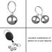 Outus 24 Sets Cat Bells for Collar Pendant- Pet Cat & Dog Bell Accessories, Silver - Buy Online on GoSupps.com