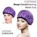 Flaxseed Cordless Heat Cap for Deep Conditioning - Universal Size Purple - Buy Online on GoSupps.com