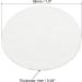 PATIKIL 38mm/1.5" Foam Lid Liner 100Pack PS Foam Resistant Tamper Pressure Sensitive Seal for Bottle Cap Liners Seals - Buy Online on GoSupps.com